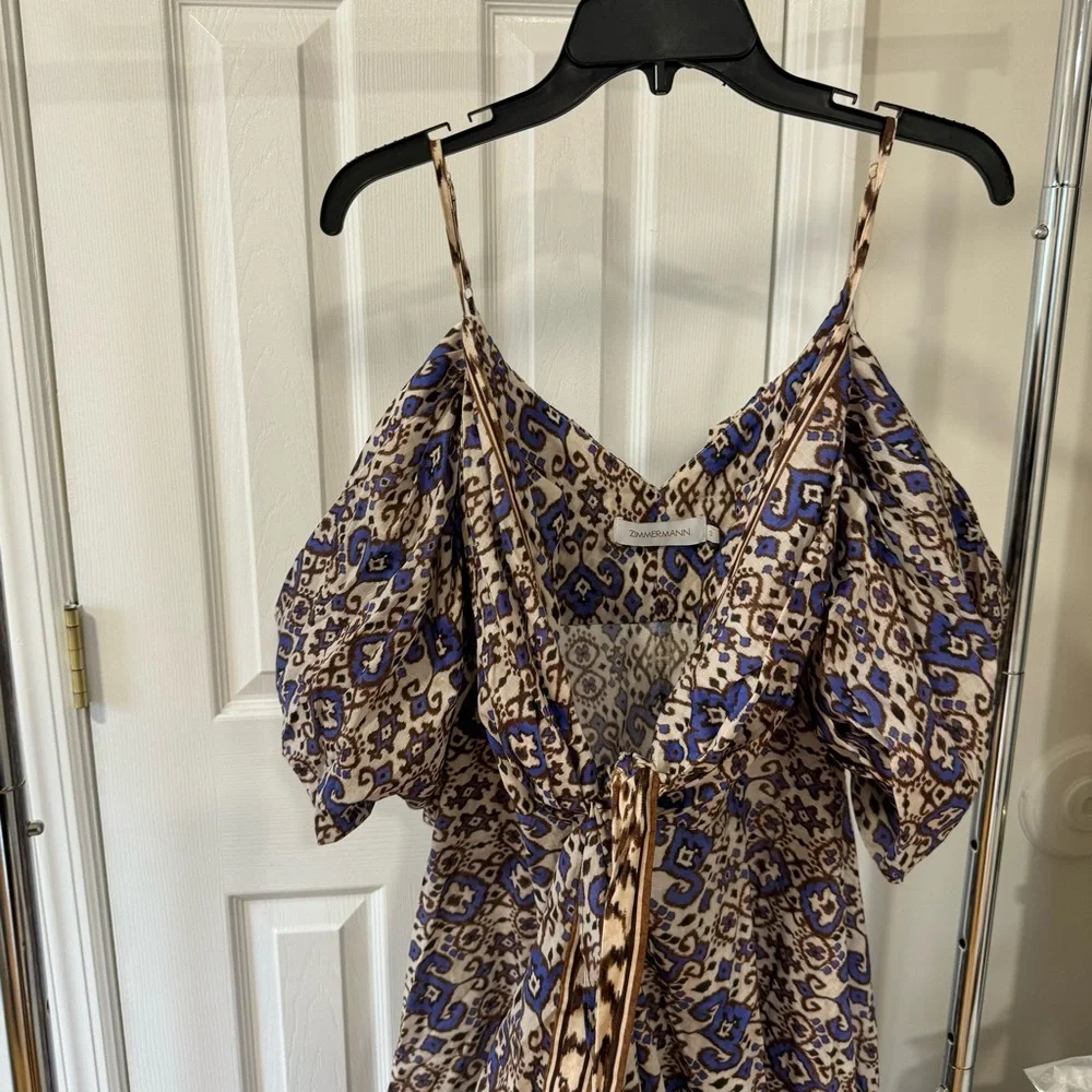 Zimmermann WYLIE WRAP MIDI dress - Picture 3 of 3